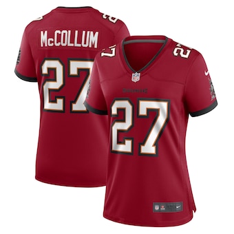 womens nike zyon mccollum red tampa bay buccaneers game play